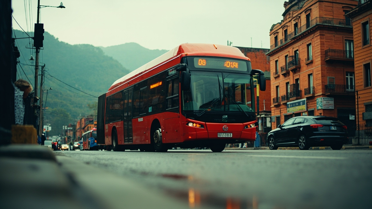 Llegó a Colombia el primer articulado eléctrico de Transmilenio y se esperan más de 700